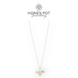 Cute Bee Pendant Necklace | Stainless Steel
