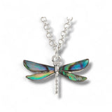 Natural Dragonfly Seashell Necklace