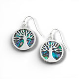 Classic Tree of Life Seashell Earrings