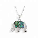 Stylised Elephant Seashell Necklace