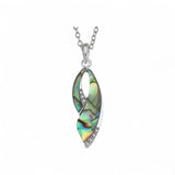 Classic Diamante Seashell Necklace