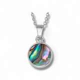 Natural Seashell Round Necklace