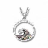 Large Surf Wave Seashell Necklace