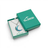Crescent Moon Seashell Necklace