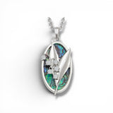 Lily Of The Valley Seashell Necklace