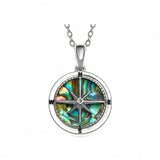 Compass Rose Seashell Necklace