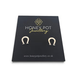 Horseshoe Stud Earring | Stainless Steel