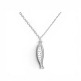 Fish Pendant Necklace | Stainless Steel