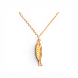 Fish Pendant Necklace | Stainless Steel
